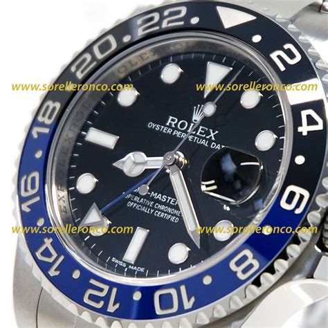 rolex gmt master ghiera blu e nera|rolex gmt master 2 prezzo.